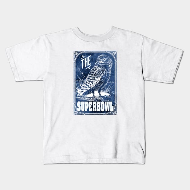 Owls are Superb color flip Kids T-Shirt by Raging Sockmonkey